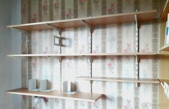 Knihovna, police, regaly - 2