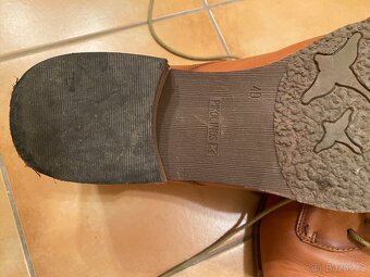 Kožené dámské boty - vel. 40 - 2