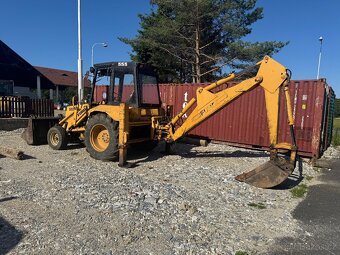 Traktorbagr Ford 555 , klapačka, pohon 4x2 - 2