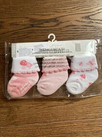 Nové dětské dívčí ponožky 0-3 měsíce - 2