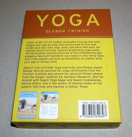 Yoga, Glenda Twining - sada 54 karet pro cvičení jógy - 2