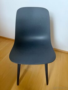 Židle Ikea Odger tm. modro-šedá - 2