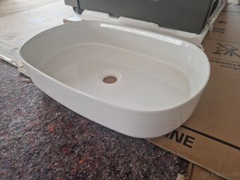 Keramické umyvadlo na desku Sapho Infinity Oval - s vadou - 2