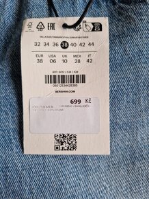 Dámské džíny v.38 Bershka - 2