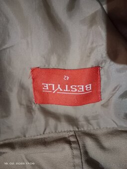 Khaki lehká bunda - 2