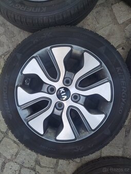 al. disky 4x100 R14 KIA picanto + 165/60/14 letni - 2