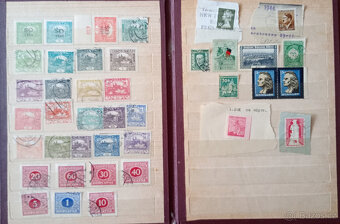 Malá sbírka známek ČSR 1918 - 1945 - 2