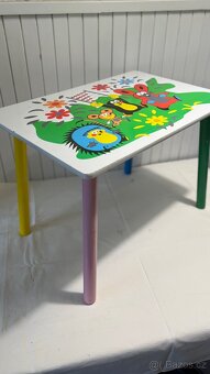 Dětský stoleček a židle - 2