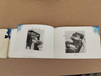 Starý československý fotoaparát Flexaret + návod + část obal - 2