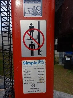 Vysokozdvižný vozík Simplelift FX20RL16NV - 2