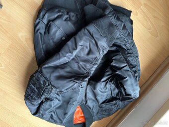 Přechodová bunda bomber, velikost 150-160 cm - 2