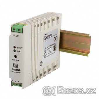 Napájecí zdroje na DIN lištu - 24V/18W, 120W - DNR18; DNR120 - 2