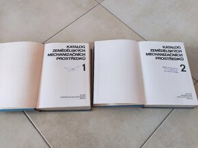 Katalog zemědělských mechanizačních prostředků - 2 díly - 2