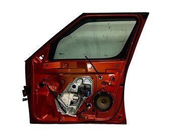 Pravé přední dveře oranžová metalíza LF3H Škoda Yeti 5L 2011 - 2