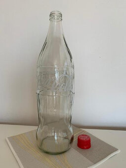 Skleněná 1litrová láhev Coca - 2