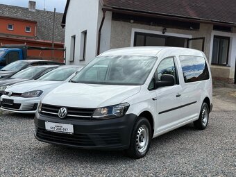 VW Caddy 2.0tdi Long / Maxi / 5mist / tažné / 1. Majitel - 2
