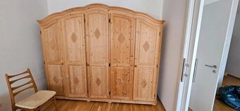 Masivní ložnice v selském stylu(3496) - 2