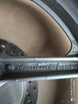 Ráfek Brembo J 17xMT3,50 - 2