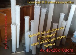 PRODÁM dekoraci - Halloweenské svícny - 2