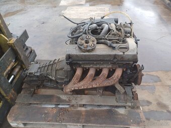 Motor OM601, Mercedes Benz W124 ,200D, včetně převodovovky - 2