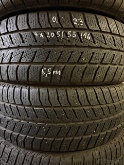 4x zimní pneu r16 205/55/16 - 2