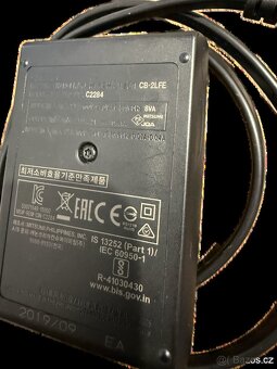 Originální nabíječka Canon CB-2LFE - 2
