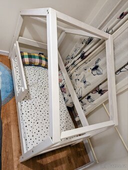 Stylová dětská domečková postel Benlemi - 2