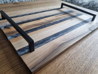 Luxusní servírovací tác „Midnight Lines - 2