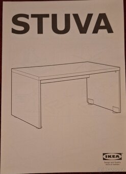 Úložný lavice Stuva + šuplík a krabice - 2