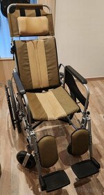 Invalidní vozík polohovací (jako nový) - 2