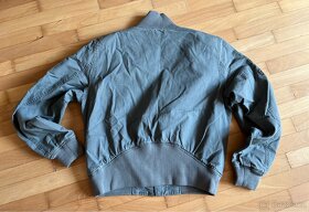 Dámská bunda látková 1x nošená khaki. Velikost S - 2