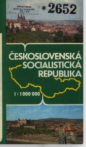 KOUPÍM mapy ČSSR z 80. let (podrobnosti v textu) - 2