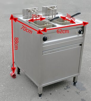 Fritéza s podestavbou s výpustí gastro A - 2