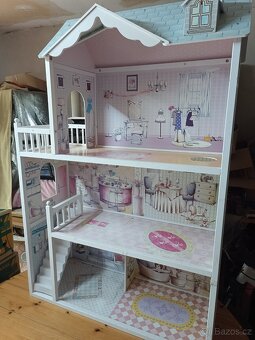 Velký dům pro Barbie+bohaté příslušenství - 2
