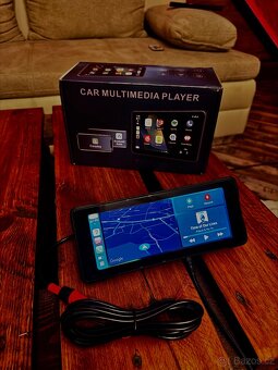 Dotykový display s Apple CarPlay, android auto na motorku - 2