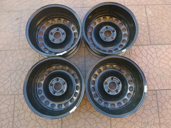 Plechové disky kola sada VW 5x112 6,5Jx16 ET33 - 2