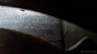 Č. 308 Viola Johann George Beer 1740 - 2