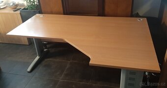 Kancelářský rohový stůl, 3 ks - 2