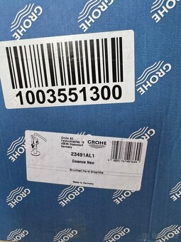 Grohe Essence - Vanová baterie do podlahy, kartáčovaný tmavý - 2