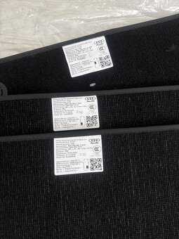 AUDI A4 (B9/8W) koberečky orig. nové - 2