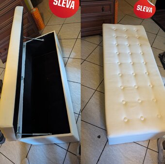 Lavice s úložným prostorem  45x180 - 2