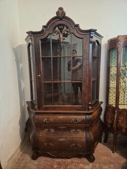 Vitrína / skleník v barokním stylu - břichatka - 2