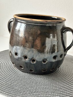 Keramický hrnec povidlák - 2