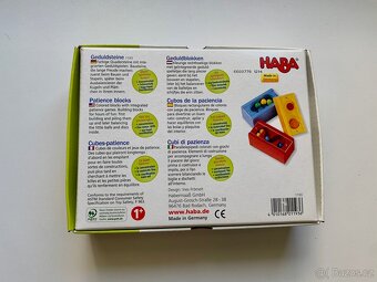 Haba smyslové dřevěné kostky - 2