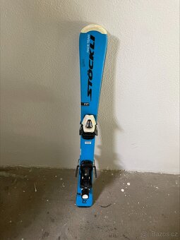 Prodám dětské sjezdové lyže 90 Stockli - 2