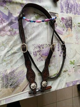 Western uzda ružová - 2