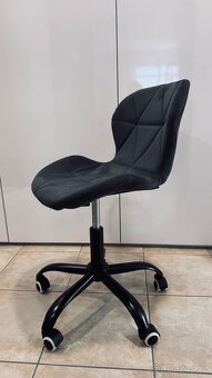 Kolečková židle antracit - 2