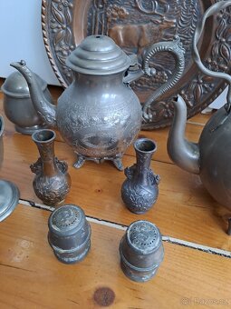 Cínové nádobí sada - 2