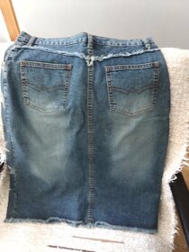 Sukně kalhoty džínovina - 2