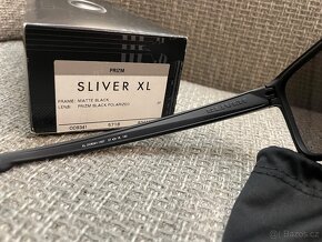 Oakley Sliver XL Matte Black/Prizm Black Polarized - 2